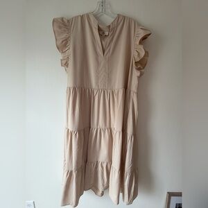 Charming Cream Dress